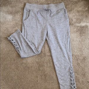 Grey thin sweatpants